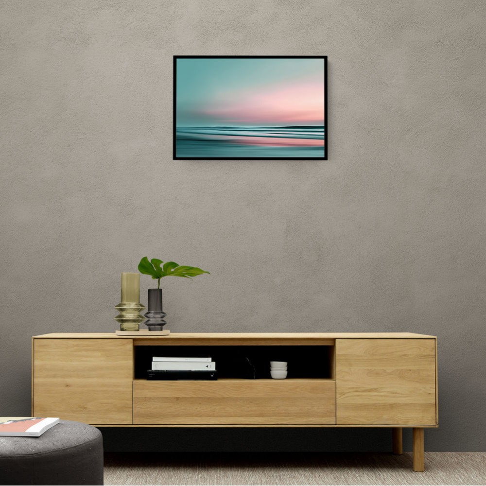 A calming serene seascape with soft pastel colors 2 A calming serene seascape with soft pastel colors 2