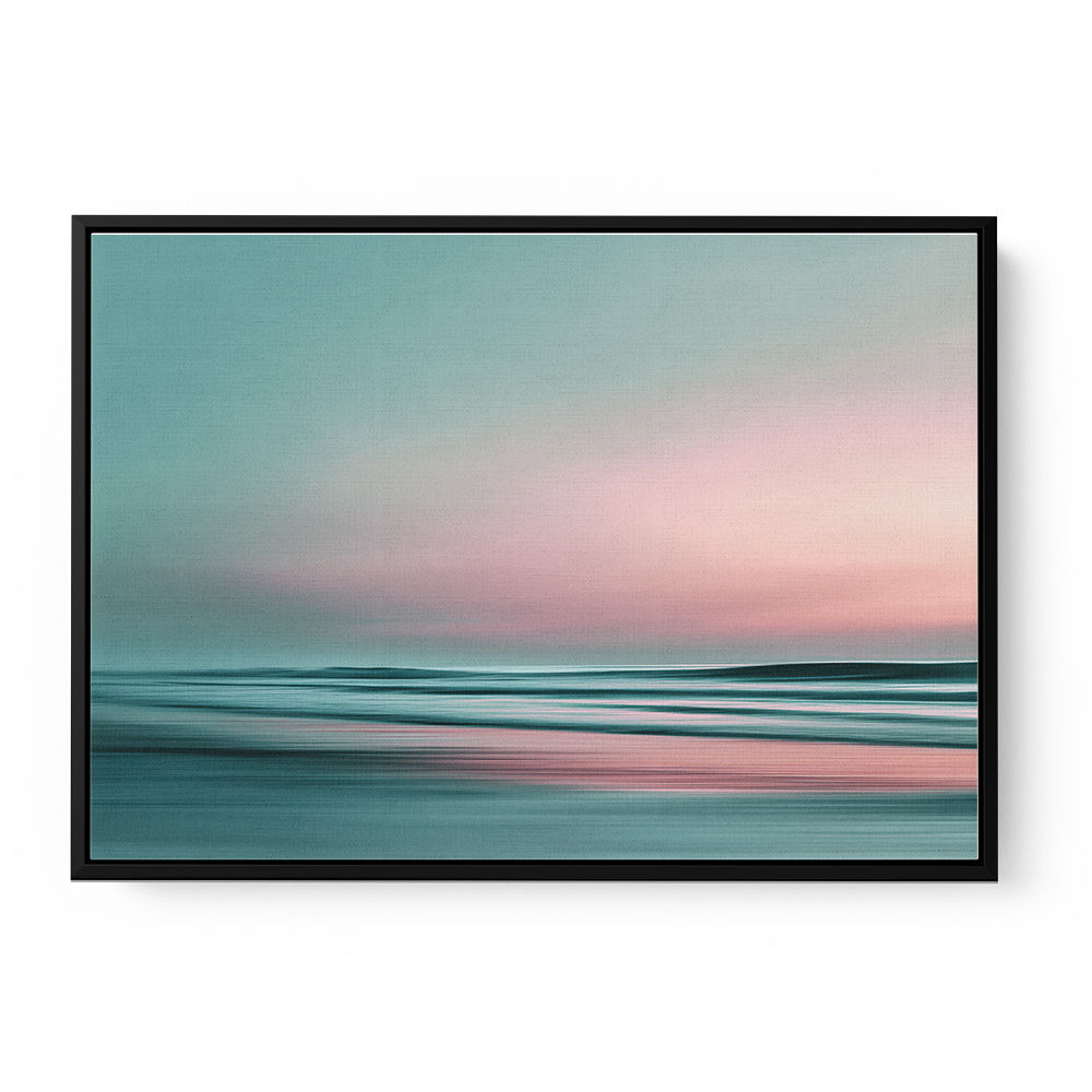 A calming serene seascape with soft pastel colors 2 A calming serene seascape with soft pastel colors 2