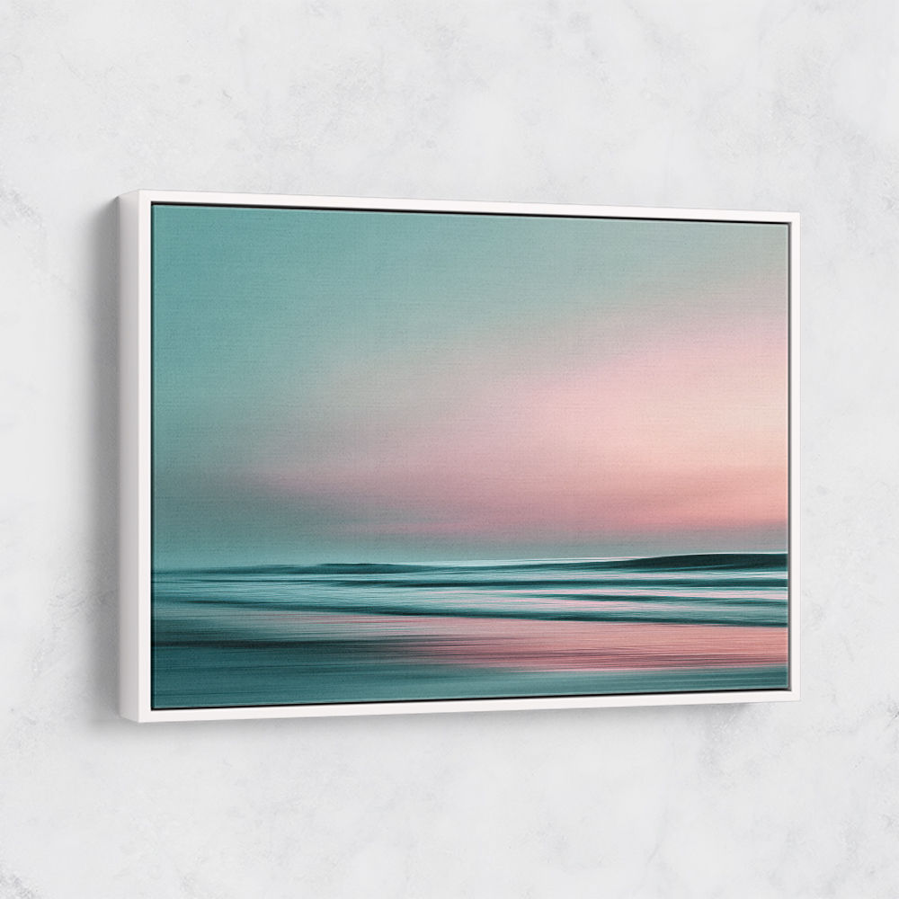 A calming serene seascape with soft pastel colors 2 A calming serene seascape with soft pastel colors 2
