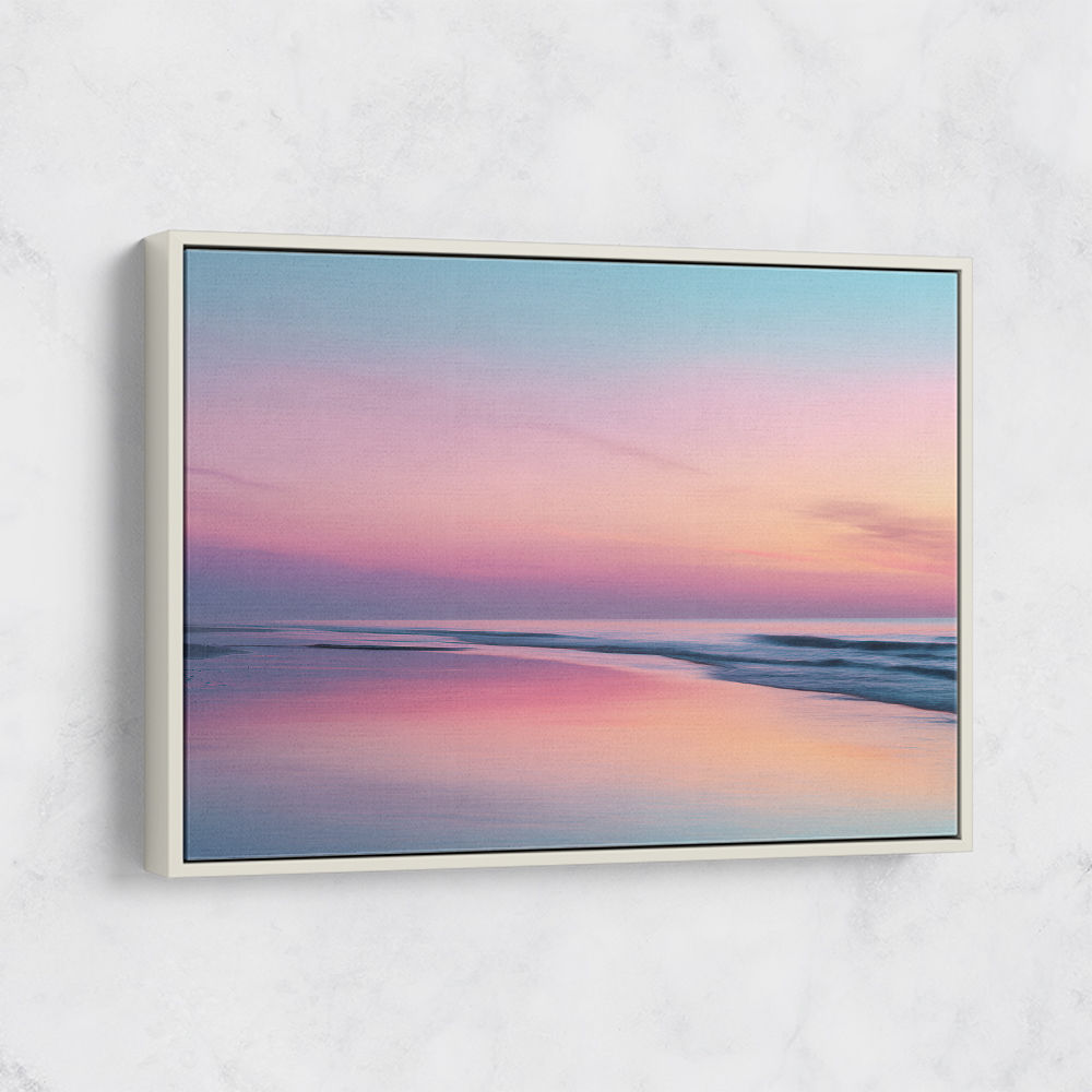 A calming serene seascape with soft pastel colors 3 A calming serene seascape with soft pastel colors 3