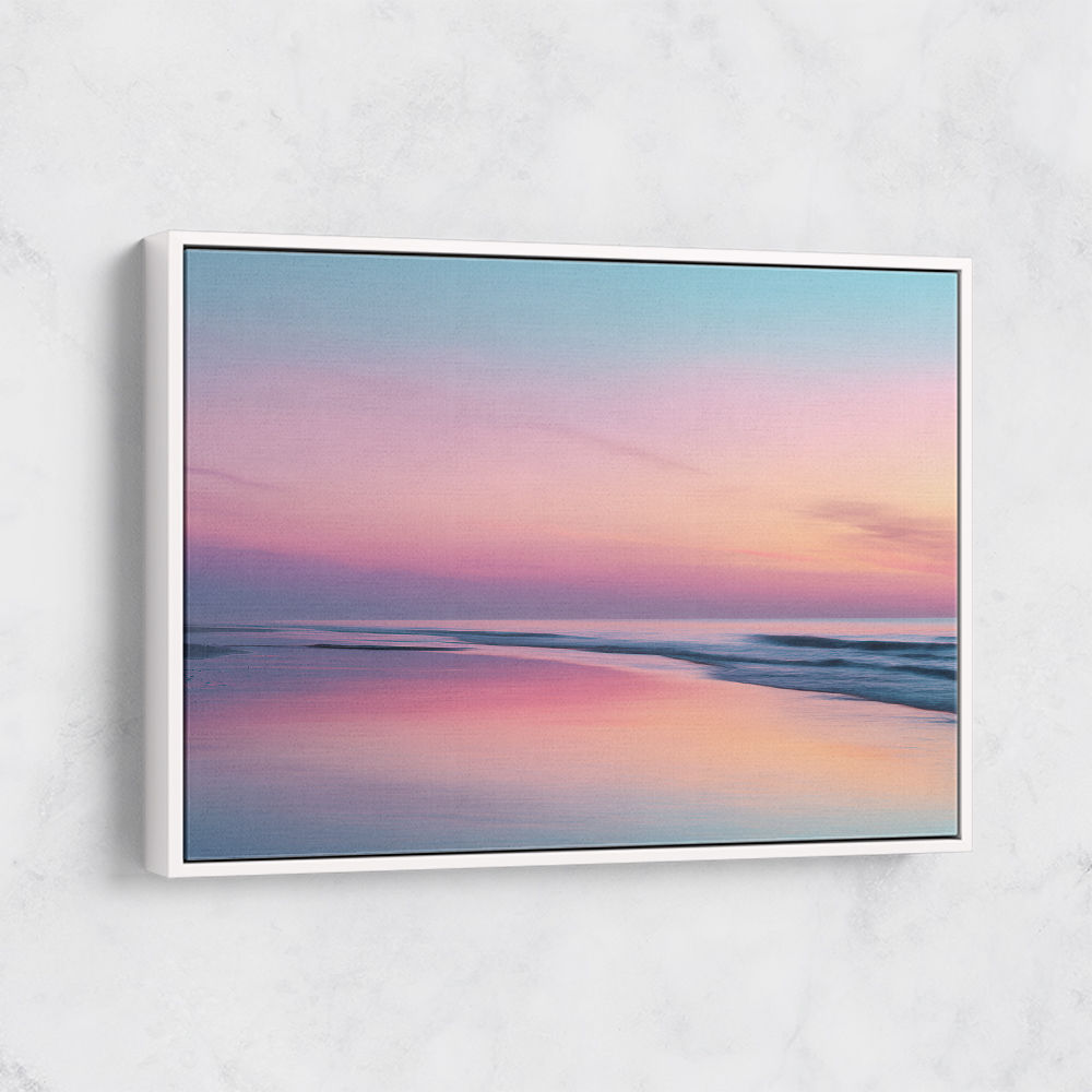 A calming serene seascape with soft pastel colors 3 A calming serene seascape with soft pastel colors 3