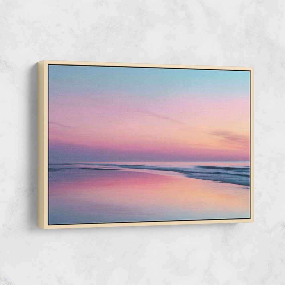 A calming serene seascape with soft pastel colors 3 A calming serene seascape with soft pastel colors 3