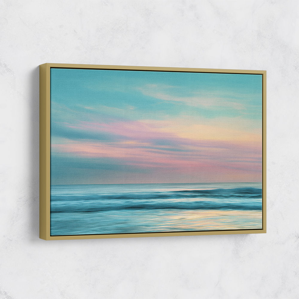A calming serene seascape with soft pastel colors 5 A calming serene seascape with soft pastel colors 5