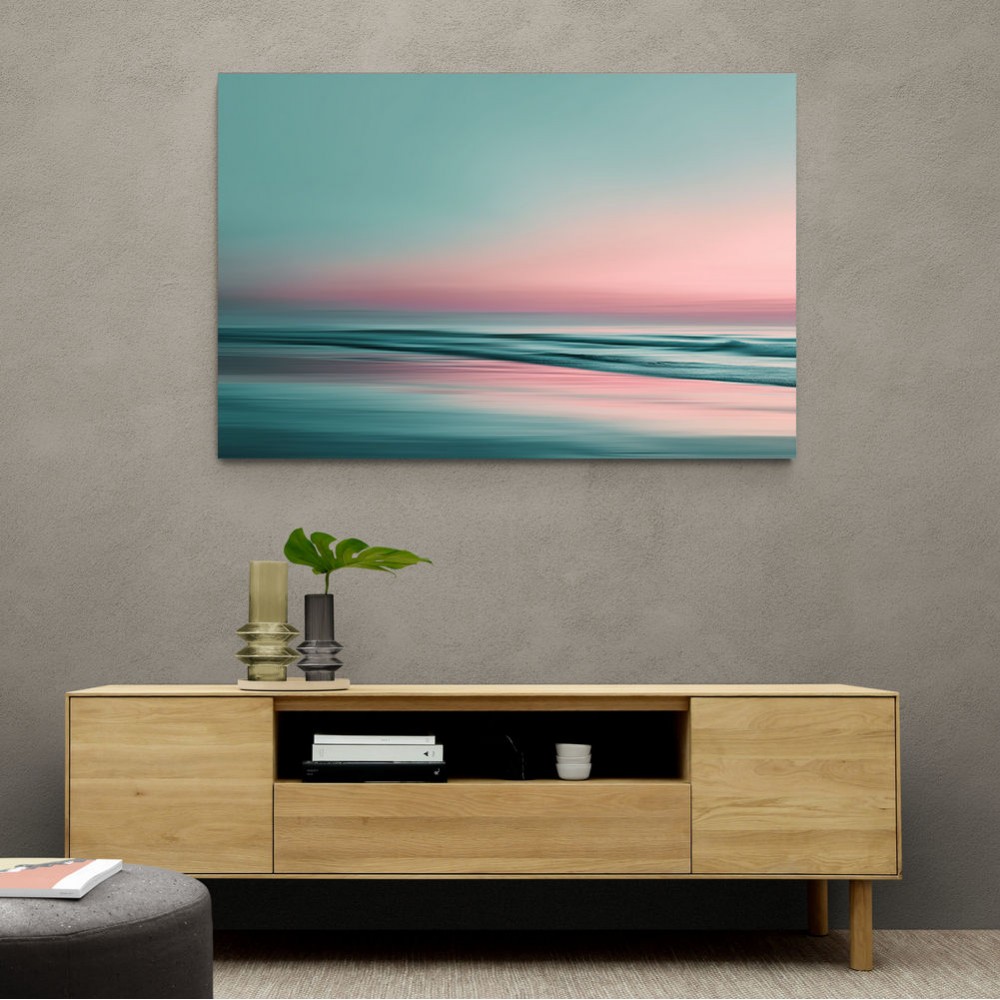 A calming serene seascape with soft pastel colors 6 A calming serene seascape with soft pastel colors 6