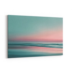 A calming serene seascape with soft pastel colors 6