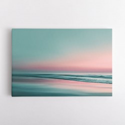 A calming serene seascape with soft pastel colors 6