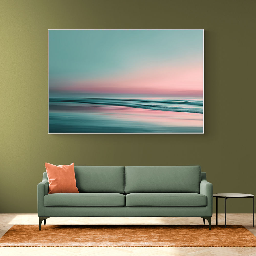 A calming serene seascape with soft pastel colors 6 A calming serene seascape with soft pastel colors 6