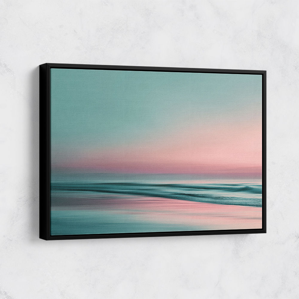 A calming serene seascape with soft pastel colors 6 A calming serene seascape with soft pastel colors 6