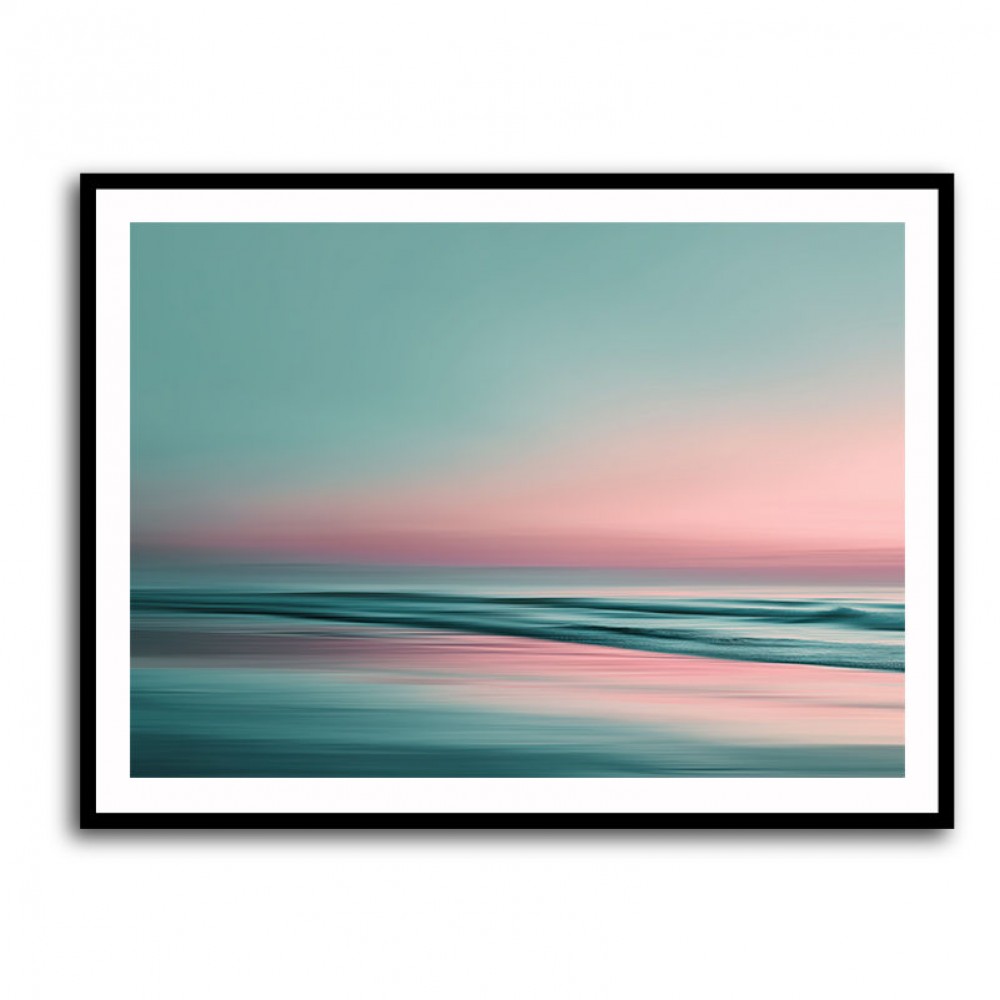 A calming serene seascape with soft pastel colors 6 A calming serene seascape with soft pastel colors 6