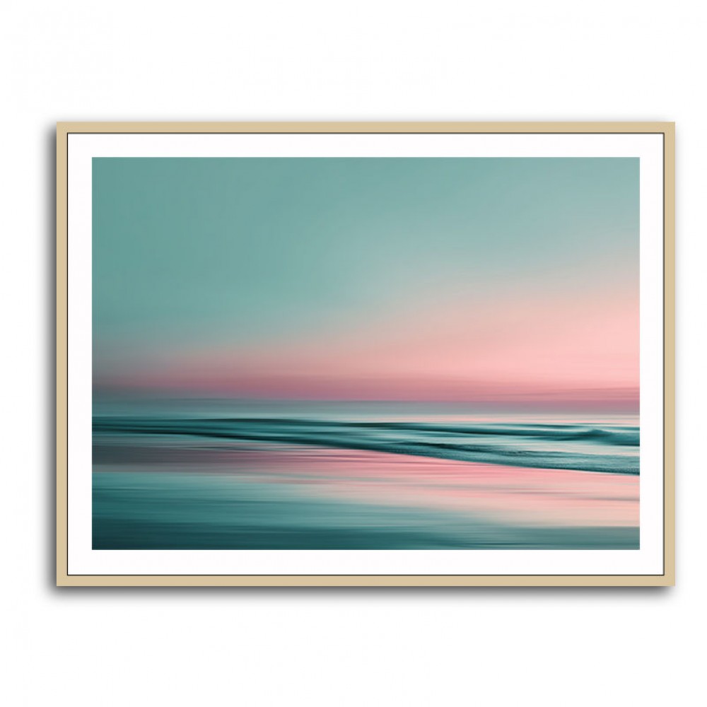 A calming serene seascape with soft pastel colors 6 A calming serene seascape with soft pastel colors 6