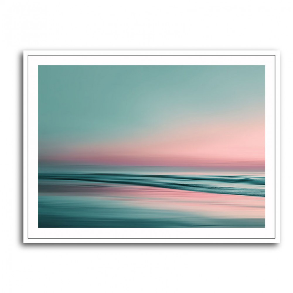 A calming serene seascape with soft pastel colors 6 A calming serene seascape with soft pastel colors 6