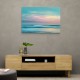 A calming serene seascape with soft pastel colors 7
