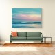 A calming serene seascape with soft pastel colors 7