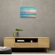 A calming serene seascape with soft pastel colors 7