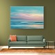 A calming serene seascape with soft pastel colors 7