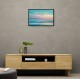 A calming serene seascape with soft pastel colors 7