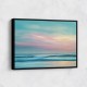 A calming serene seascape with soft pastel colors 7
