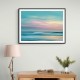 A calming serene seascape with soft pastel colors 7