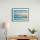 A calming serene seascape with soft pastel colors 7
