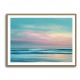 A calming serene seascape with soft pastel colors 7