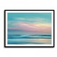 A calming serene seascape with soft pastel colors 7