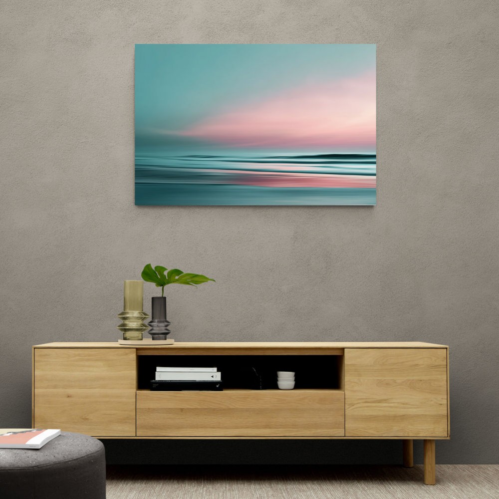 A calming serene seascape with soft pastel colors 8 A calming serene seascape with soft pastel colors 8