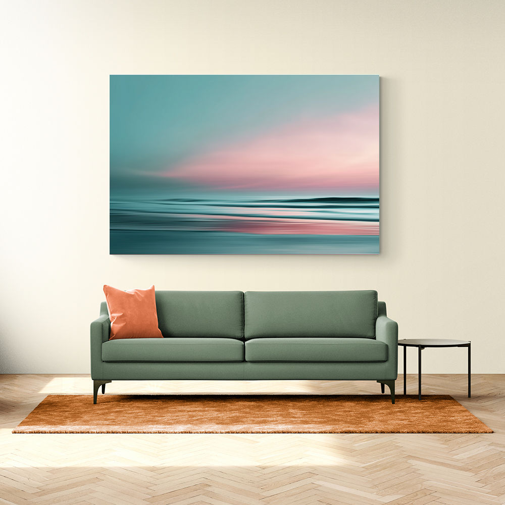 A calming serene seascape with soft pastel colors 8 A calming serene seascape with soft pastel colors 8