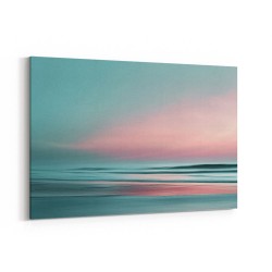 A calming serene seascape with soft pastel colors 8