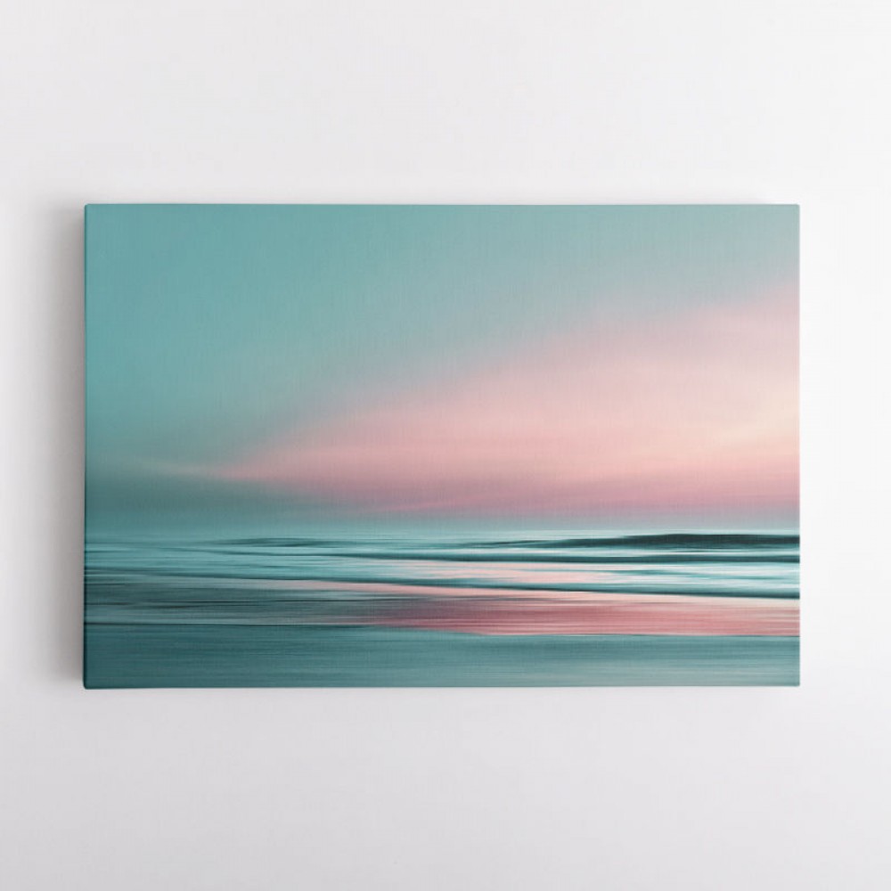 A calming serene seascape with soft pastel colors 8 A calming serene seascape with soft pastel colors 8