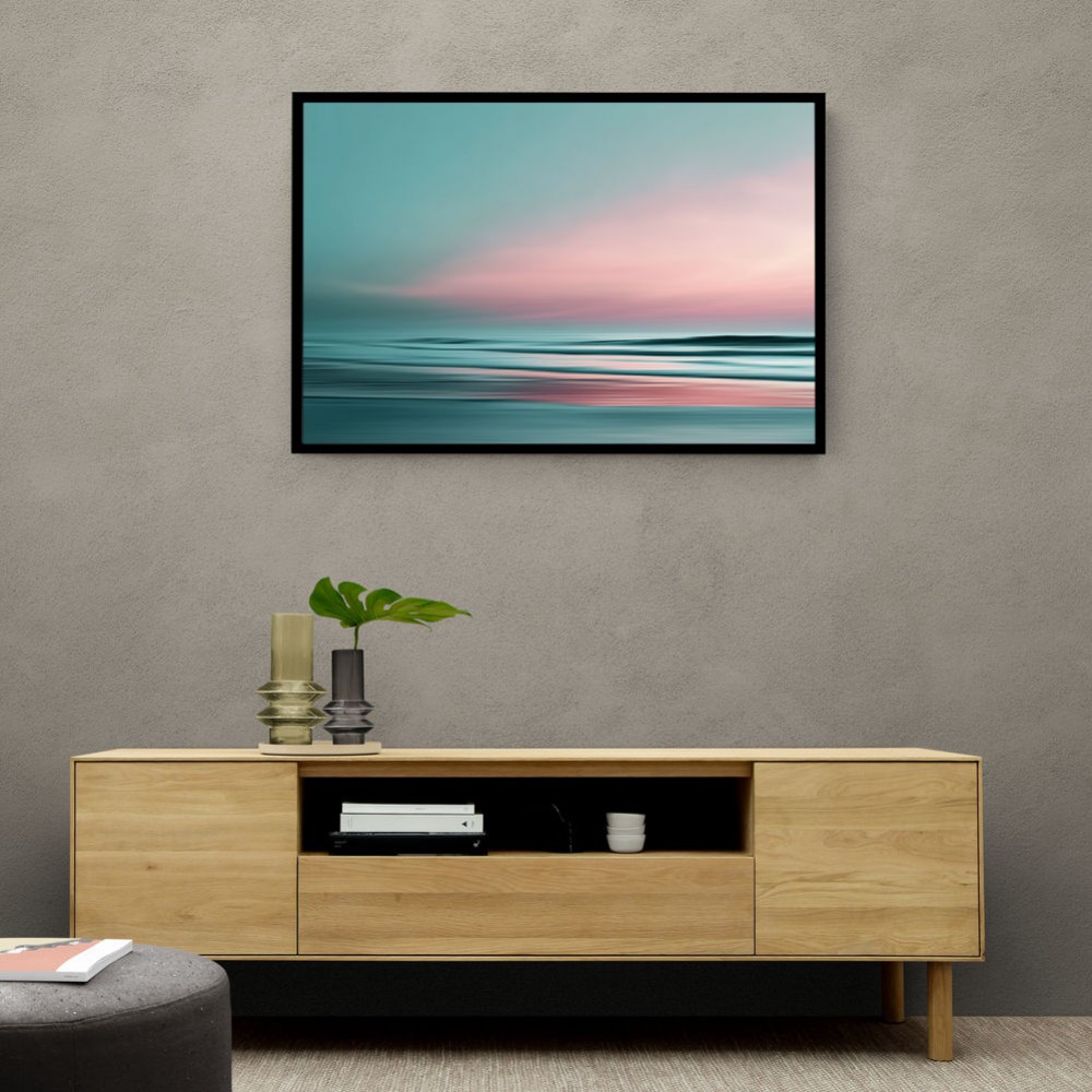 A calming serene seascape with soft pastel colors 8 A calming serene seascape with soft pastel colors 8