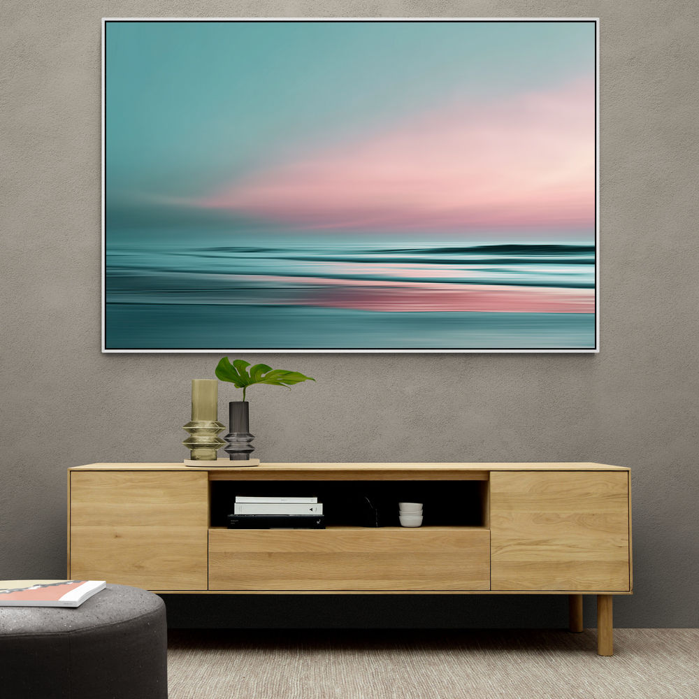 A calming serene seascape with soft pastel colors 8 A calming serene seascape with soft pastel colors 8