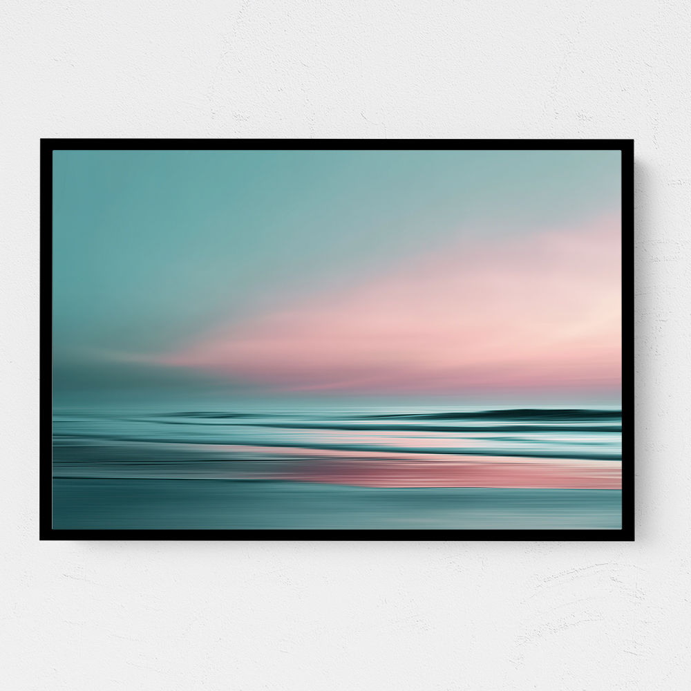 A calming serene seascape with soft pastel colors 8 A calming serene seascape with soft pastel colors 8