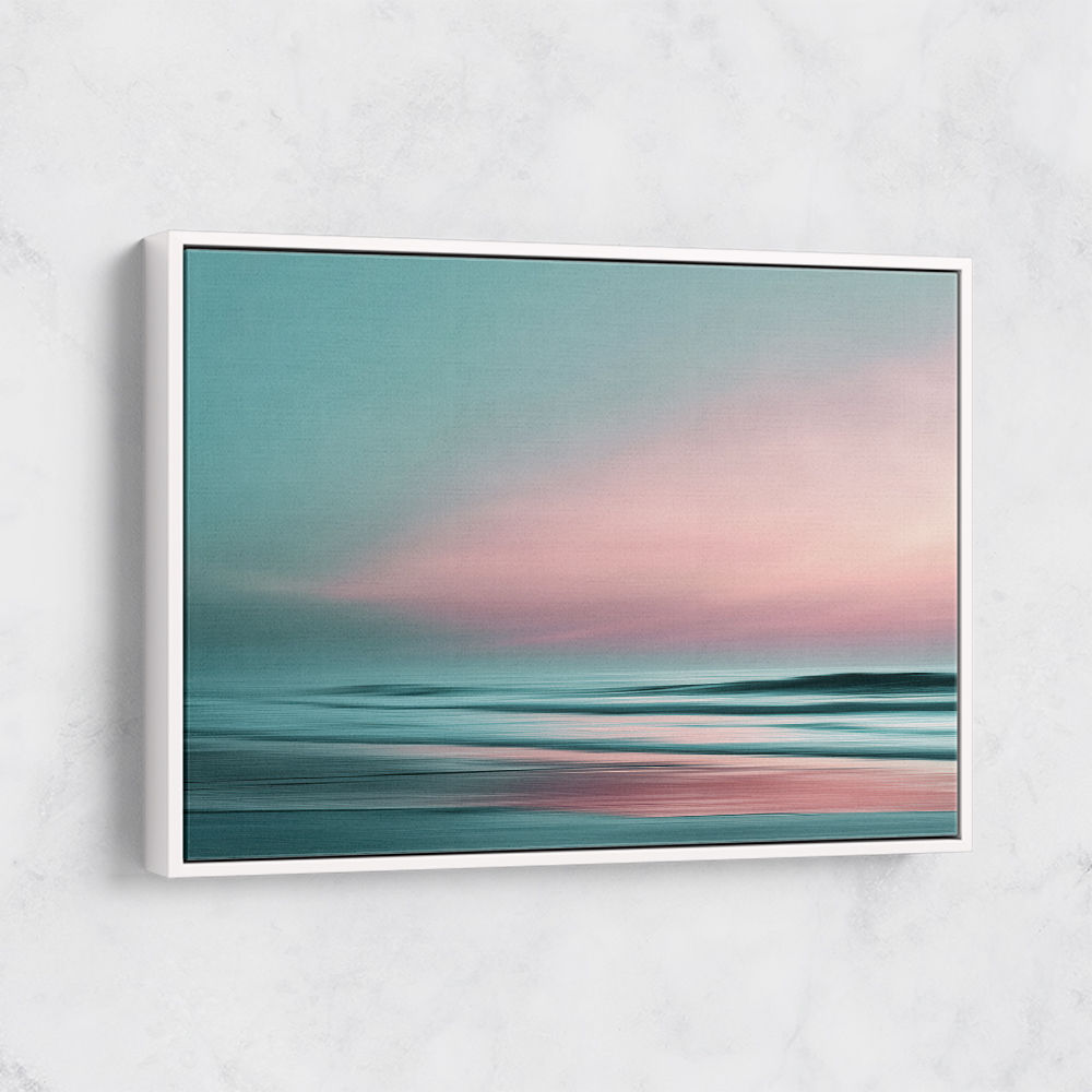 A calming serene seascape with soft pastel colors 8 A calming serene seascape with soft pastel colors 8