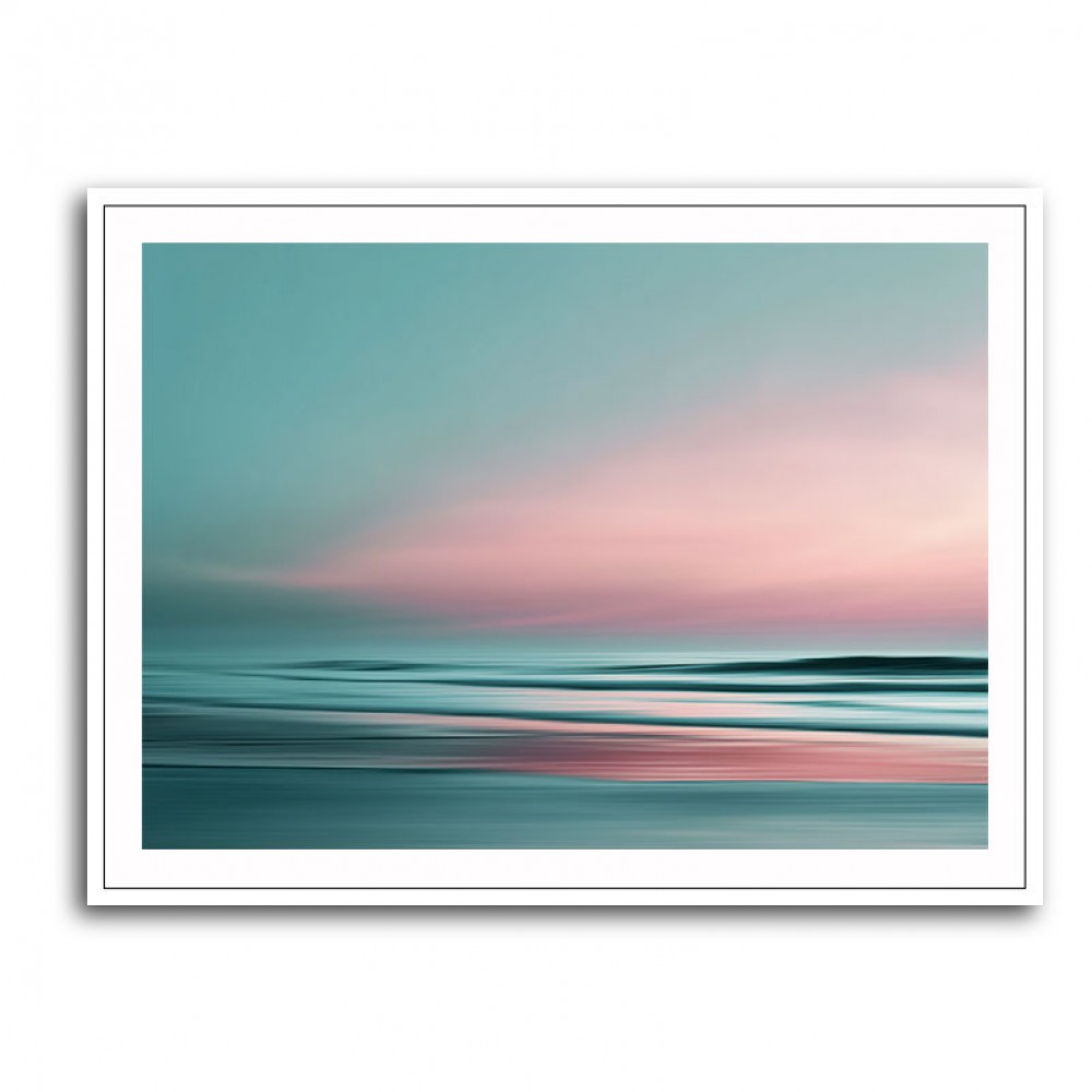 A calming serene seascape with soft pastel colors 8 A calming serene seascape with soft pastel colors 8