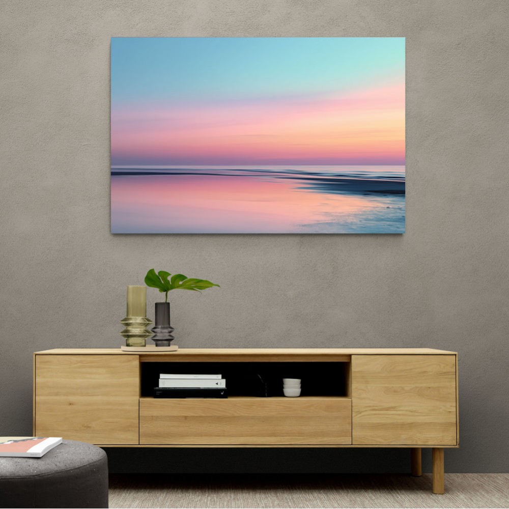 A calming serene seascape with soft pastel colors 9 A calming serene seascape with soft pastel colors 9