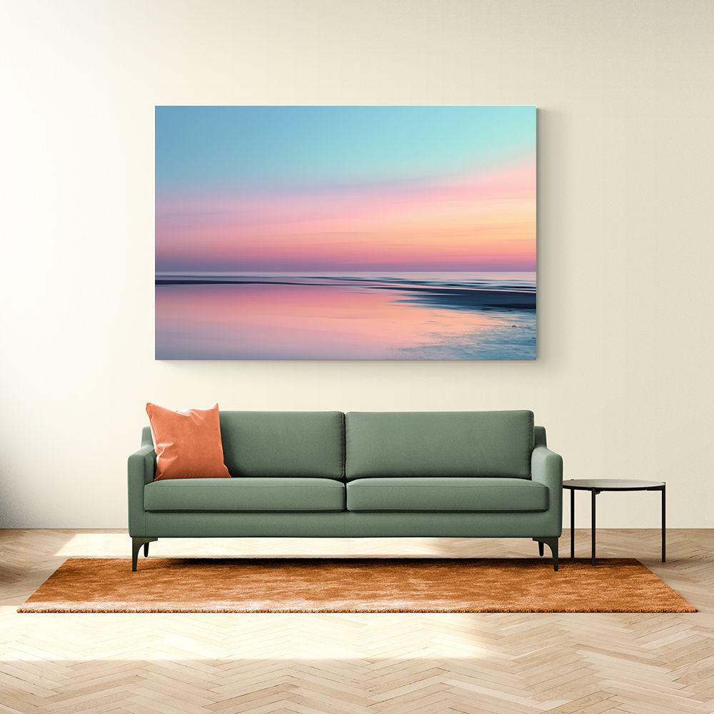 A calming serene seascape with soft pastel colors 9 A calming serene seascape with soft pastel colors 9