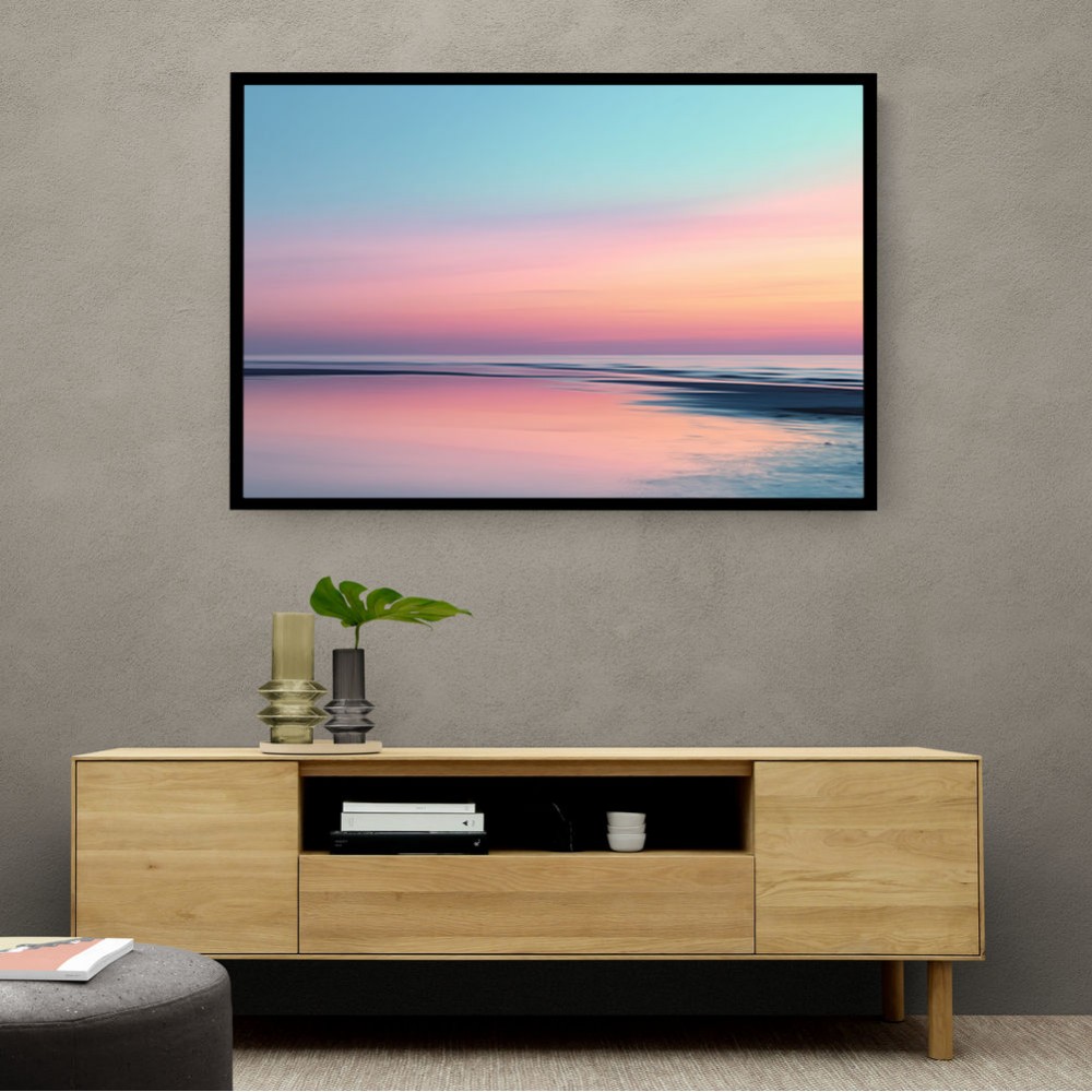 A calming serene seascape with soft pastel colors 9 A calming serene seascape with soft pastel colors 9