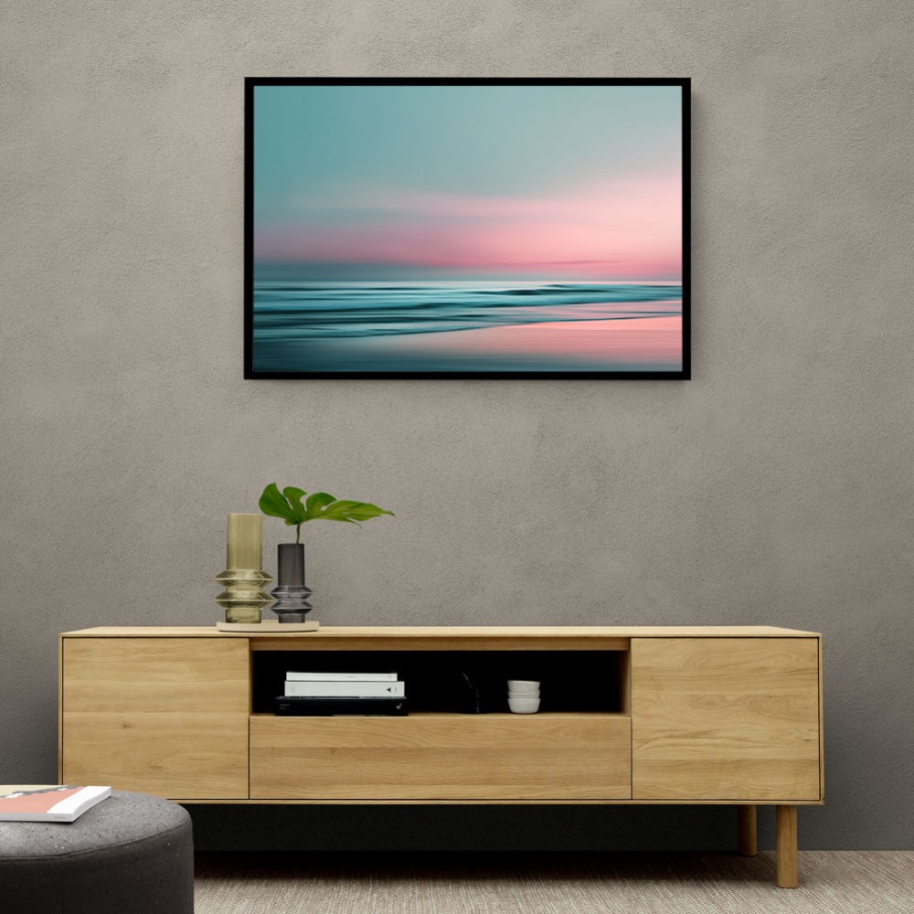 A calming serene seascape with soft pastel colors 10 A calming serene seascape with soft pastel colors 10