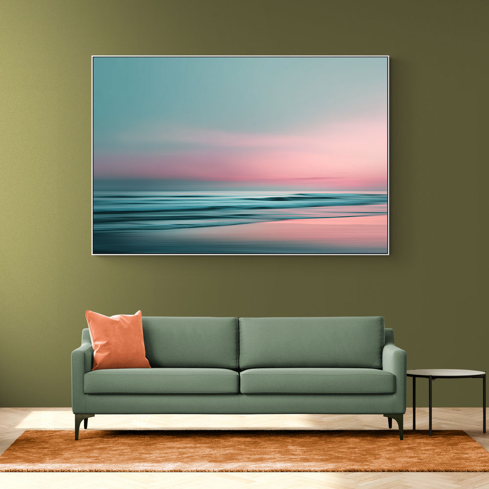 A calming serene seascape with soft pastel colors 10 A calming serene seascape with soft pastel colors 10