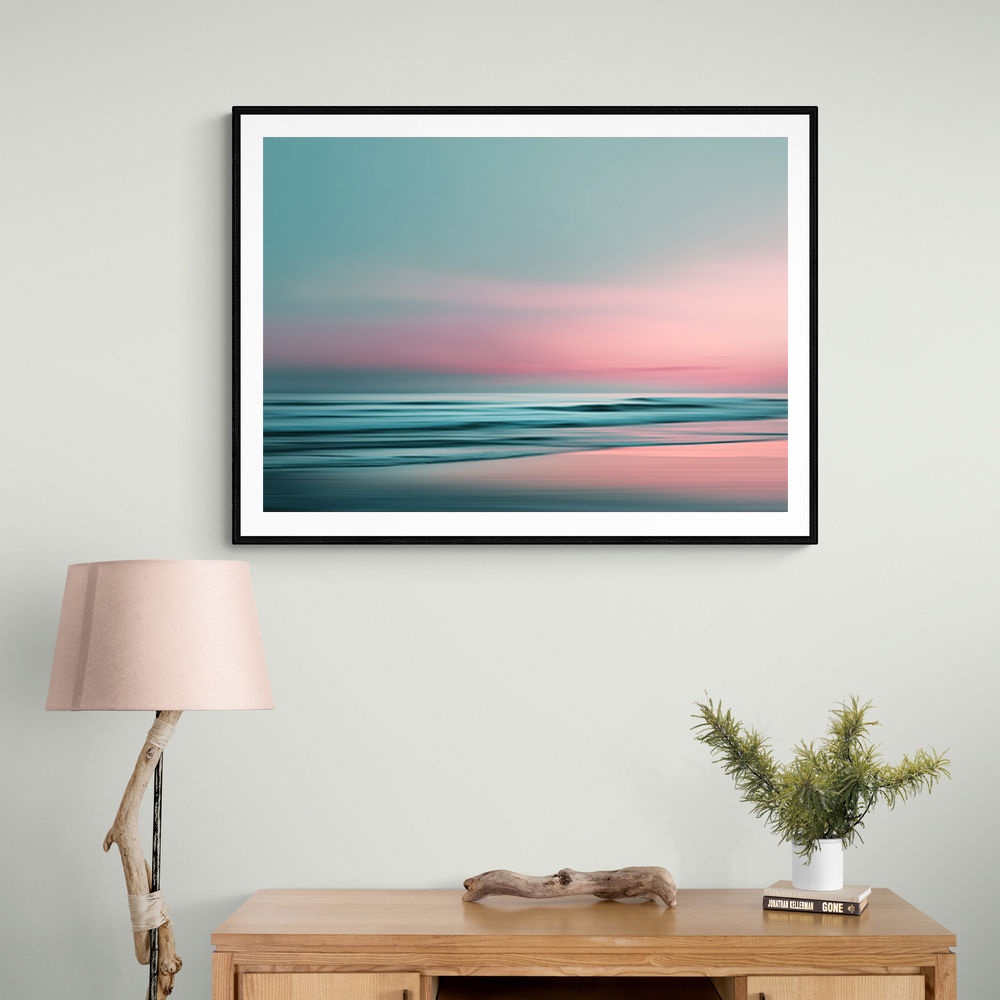 A calming serene seascape with soft pastel colors 10 A calming serene seascape with soft pastel colors 10