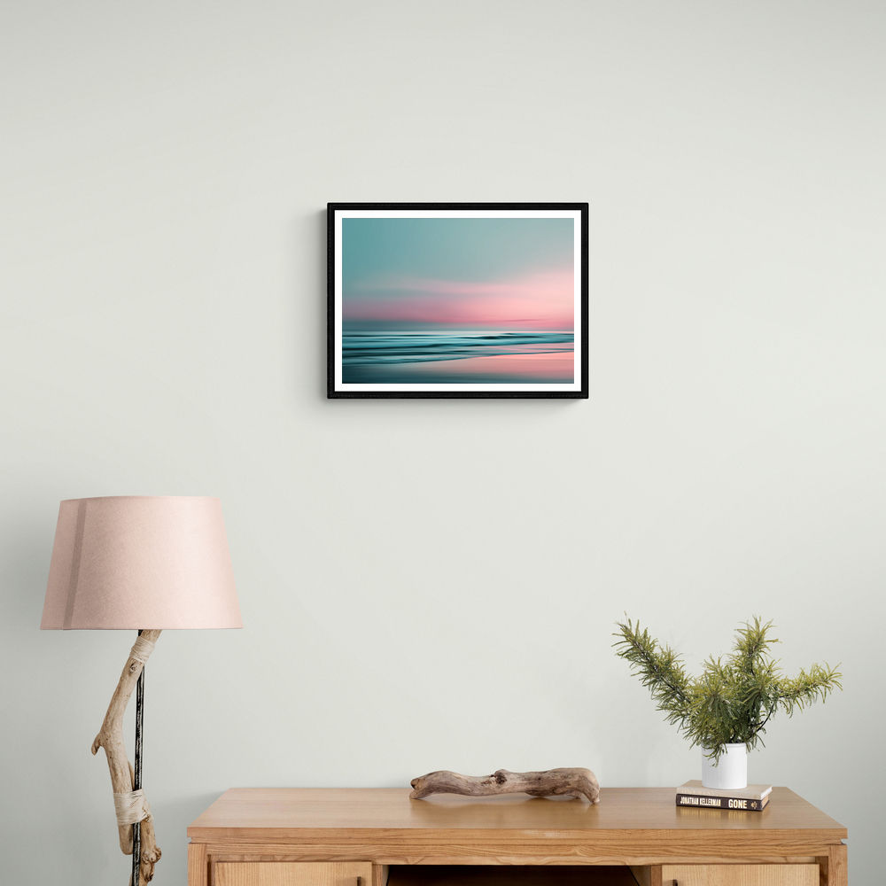 A calming serene seascape with soft pastel colors 10 A calming serene seascape with soft pastel colors 10