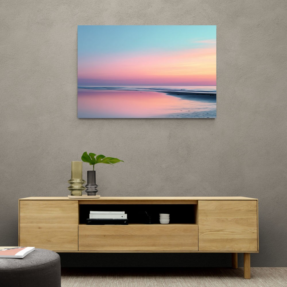 A calming serene seascape with soft pastel colors 11 A calming serene seascape with soft pastel colors 11