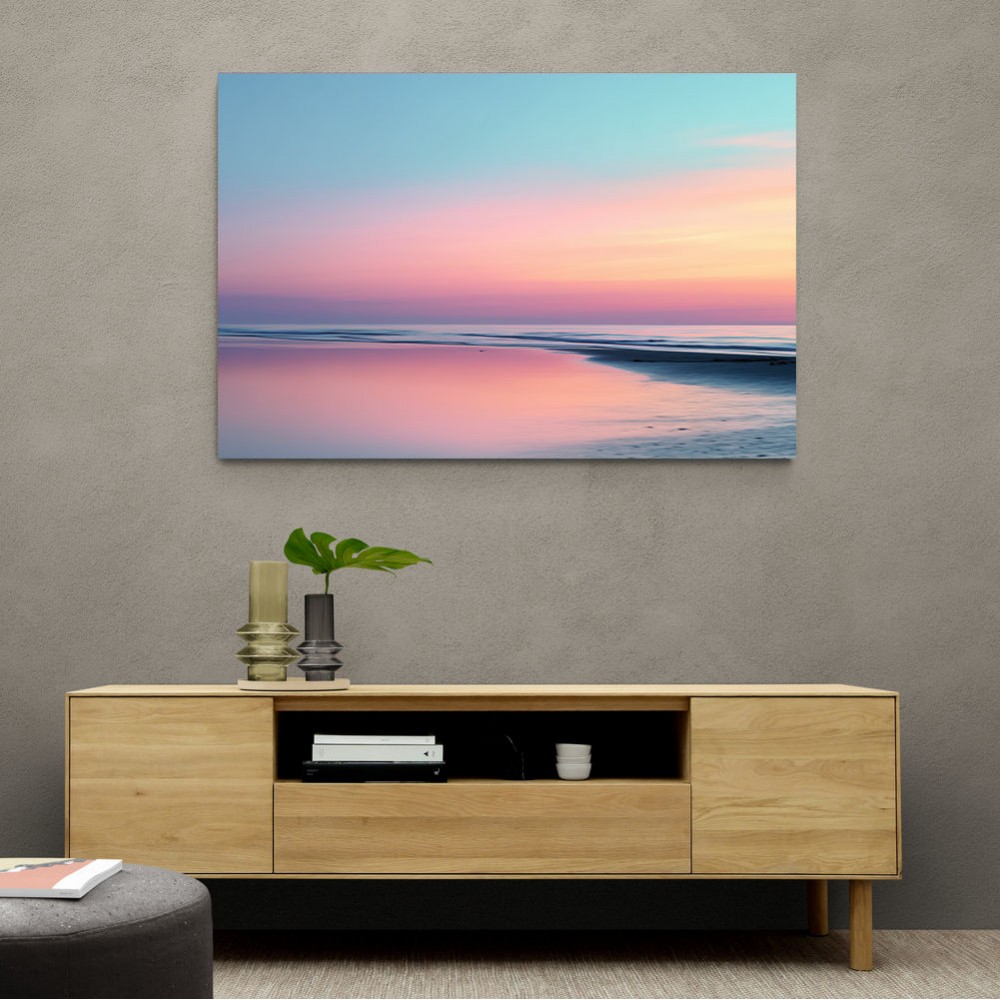A calming serene seascape with soft pastel colors 11 A calming serene seascape with soft pastel colors 11