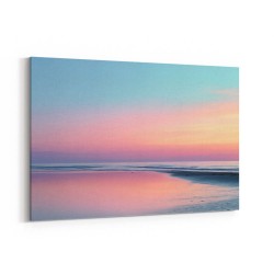 A calming serene seascape with soft pastel colors 11
