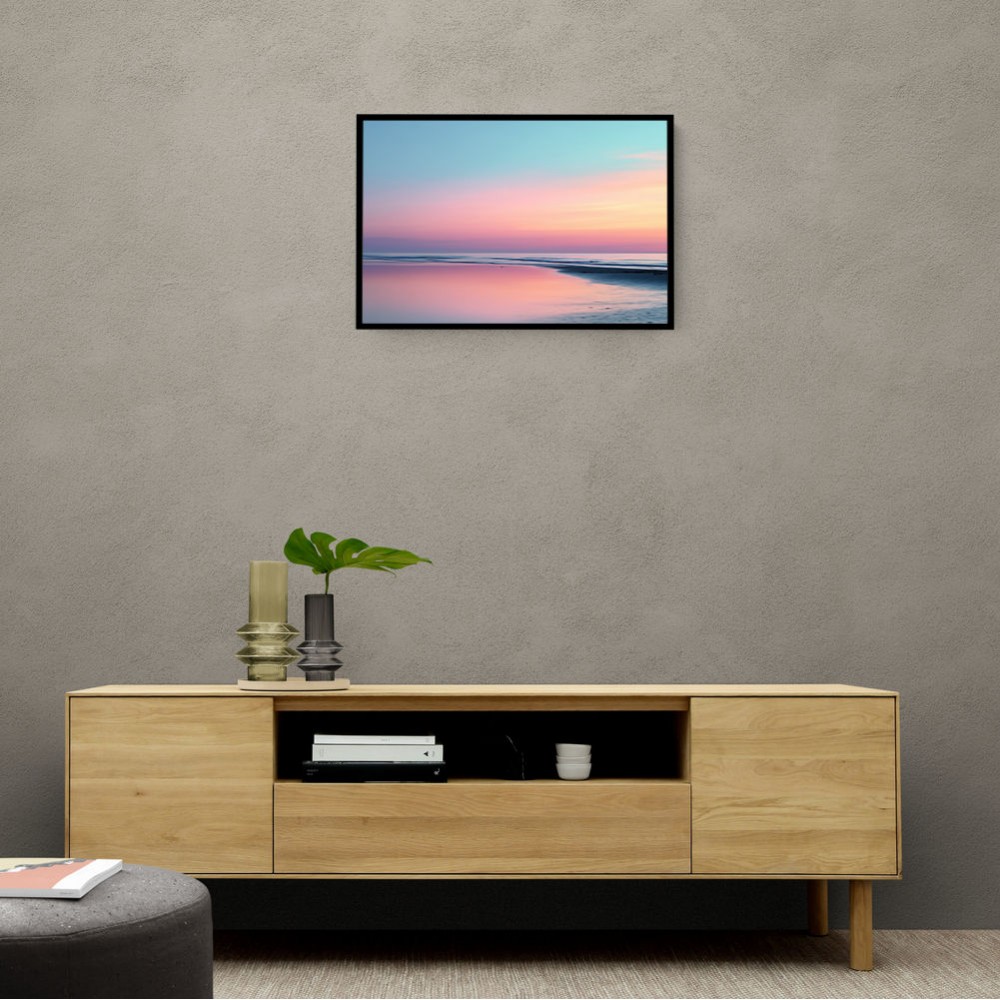 A calming serene seascape with soft pastel colors 11 A calming serene seascape with soft pastel colors 11