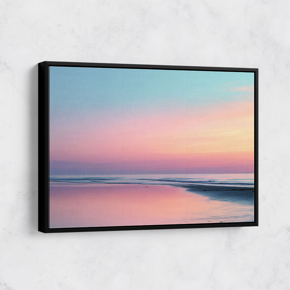 A calming serene seascape with soft pastel colors 11 A calming serene seascape with soft pastel colors 11