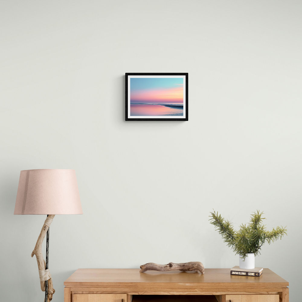 A calming serene seascape with soft pastel colors 11 A calming serene seascape with soft pastel colors 11