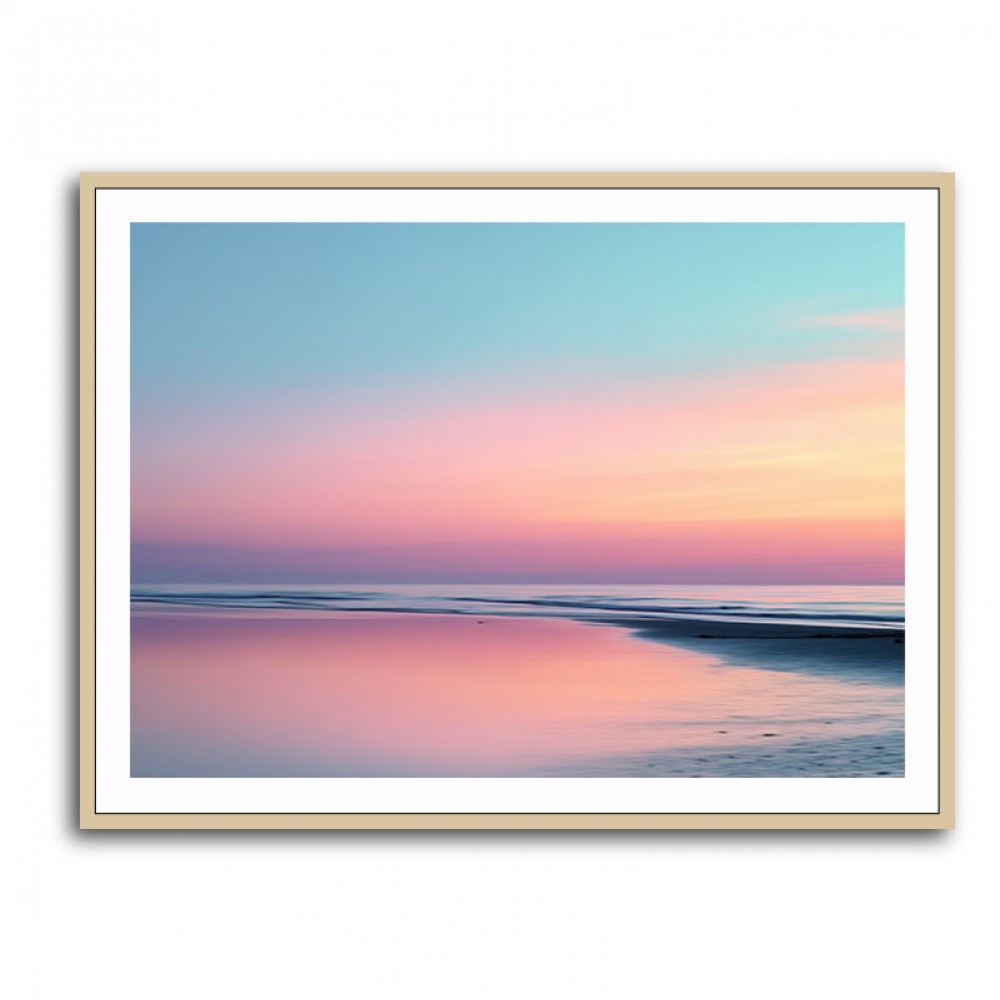 A calming serene seascape with soft pastel colors 11 A calming serene seascape with soft pastel colors 11