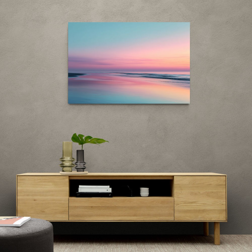 A calming serene seascape with soft pastel colors 13 A calming serene seascape with soft pastel colors 13