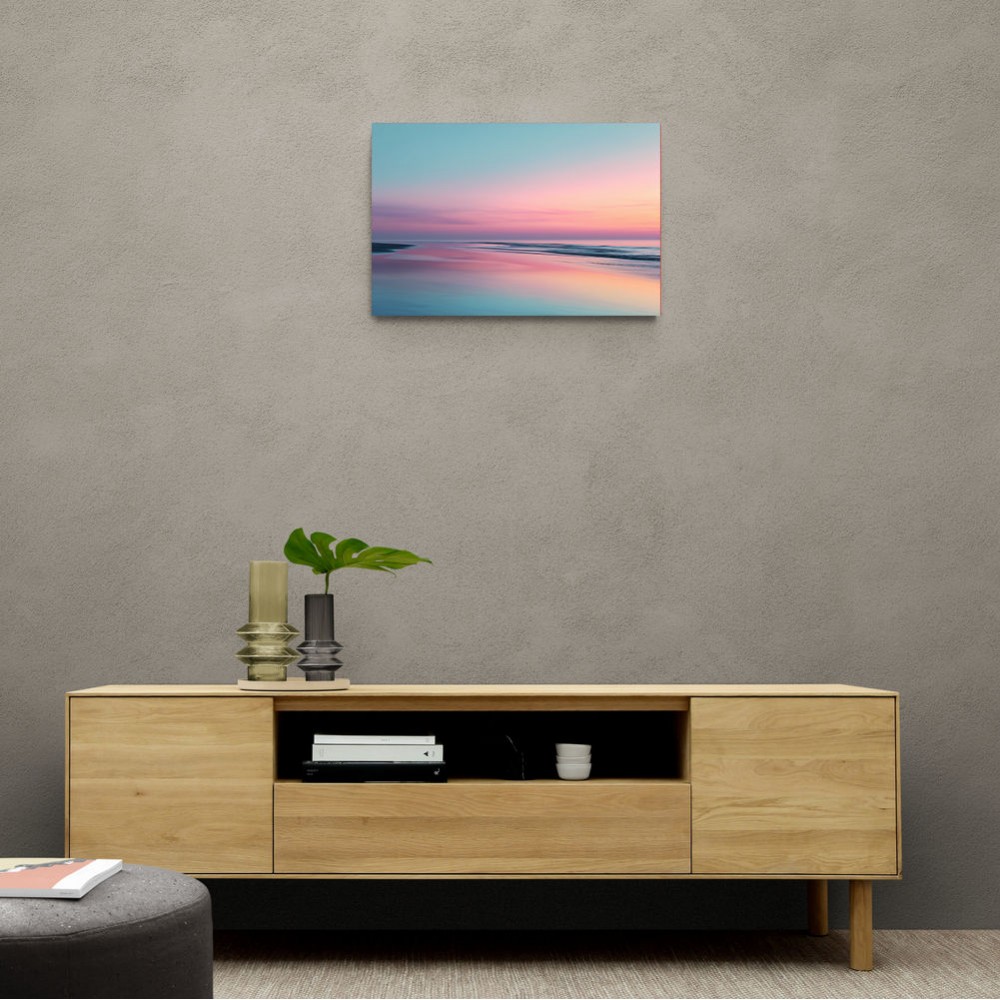 A calming serene seascape with soft pastel colors 13 A calming serene seascape with soft pastel colors 13